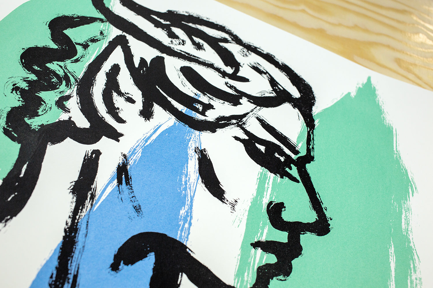 karol radziszewski, silkscreen, a folio of queers, serigrafia, kwiaciarnia grafiki, graphics flower shop, Vaslav Nijinsky