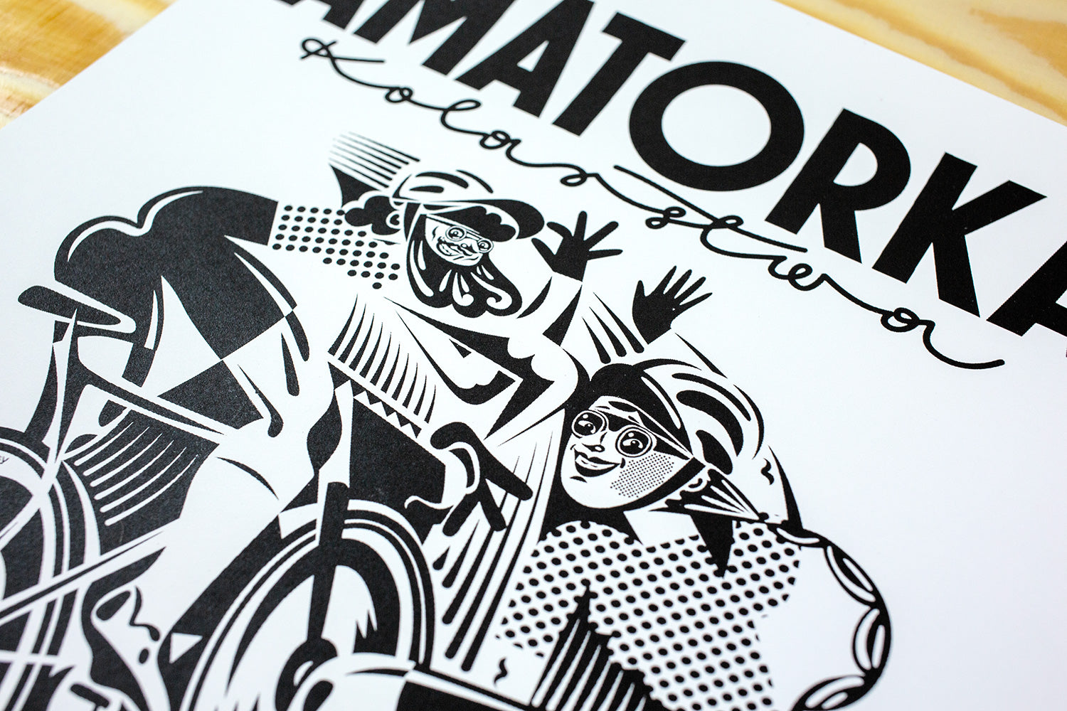 katarzyna bogucka, serigrafia, amatorka kolarstwa, nowe dynasy, cyklografizm, kwiaciarnia grafiki, sitodruk