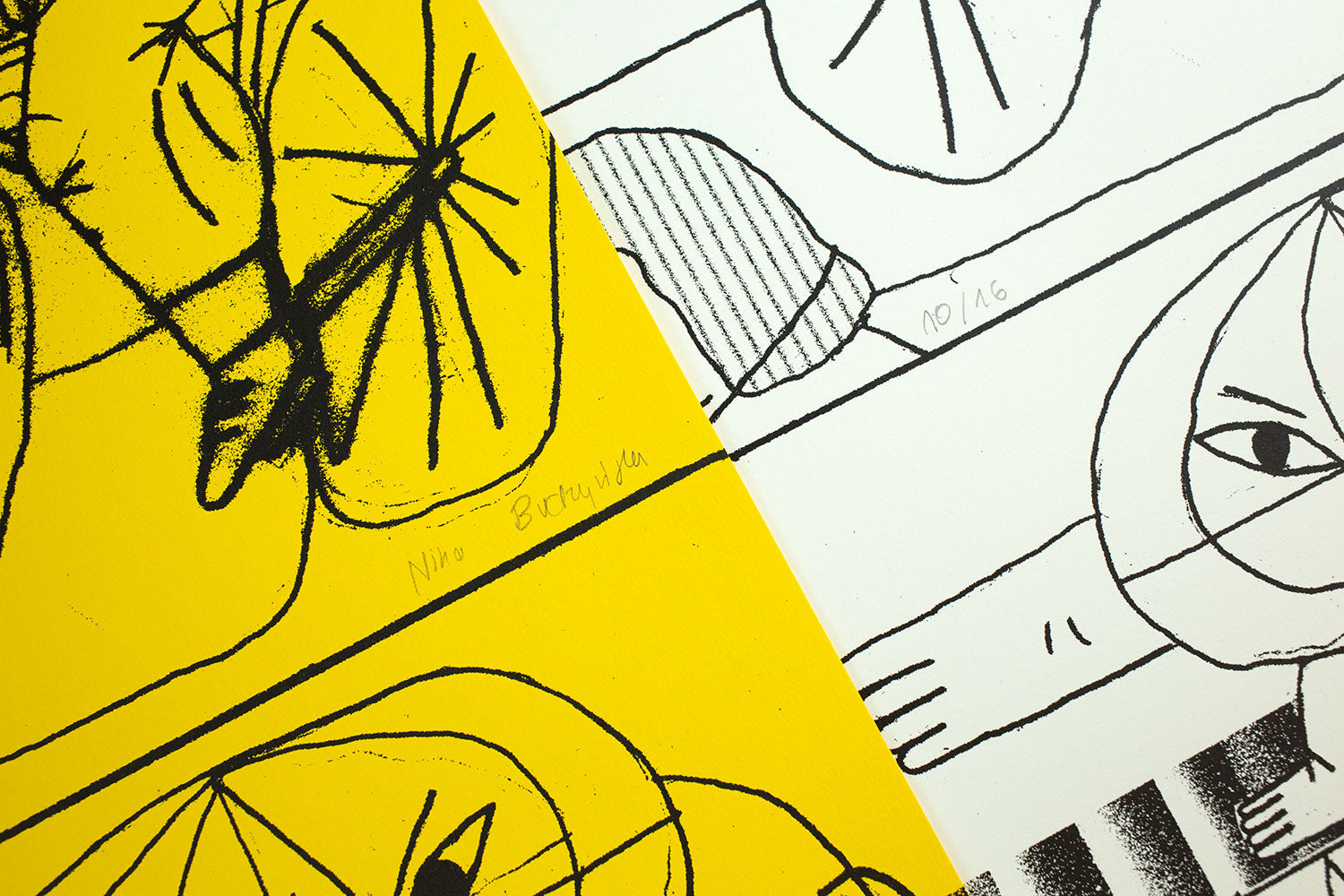 Nina Budzyńska, Cycle Ball, cyklograf, sitodruk, serigrafia, silkscreen, siebdruck, sitotisk, kwiaciarnia grafiki, graphics flower shop